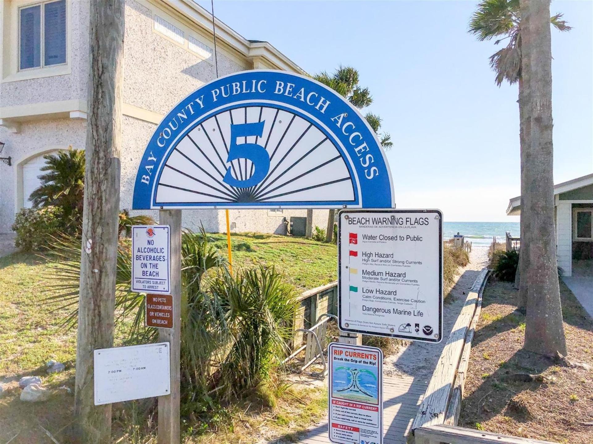 5218 Beach Dr B Panama City Beach Bagian luar foto